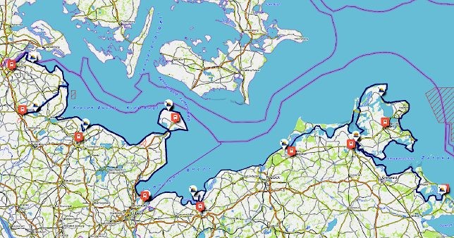 1000 Kilometer Ostsee