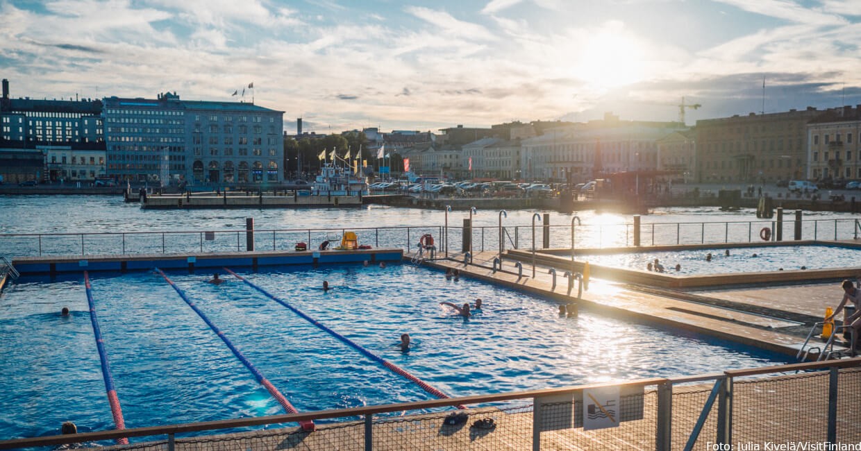 Allas Sea Pool mitten in der Stadt 