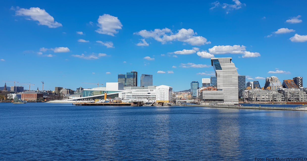 Blick auf Oslo