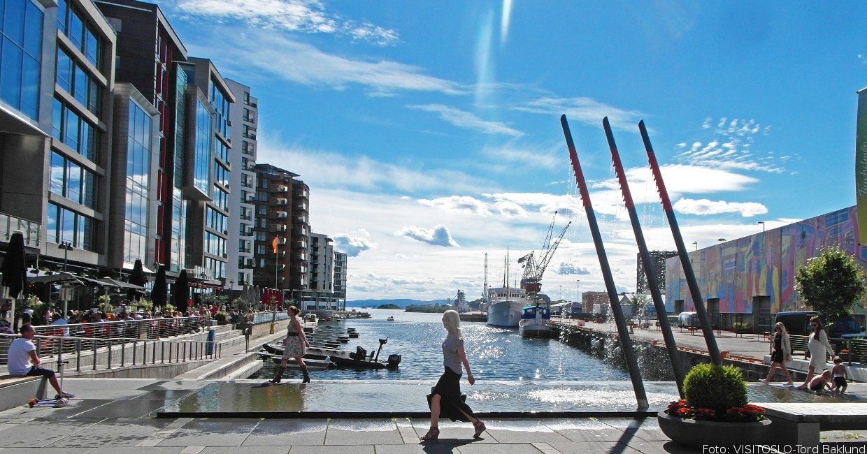 Spaziergang in Oslo
